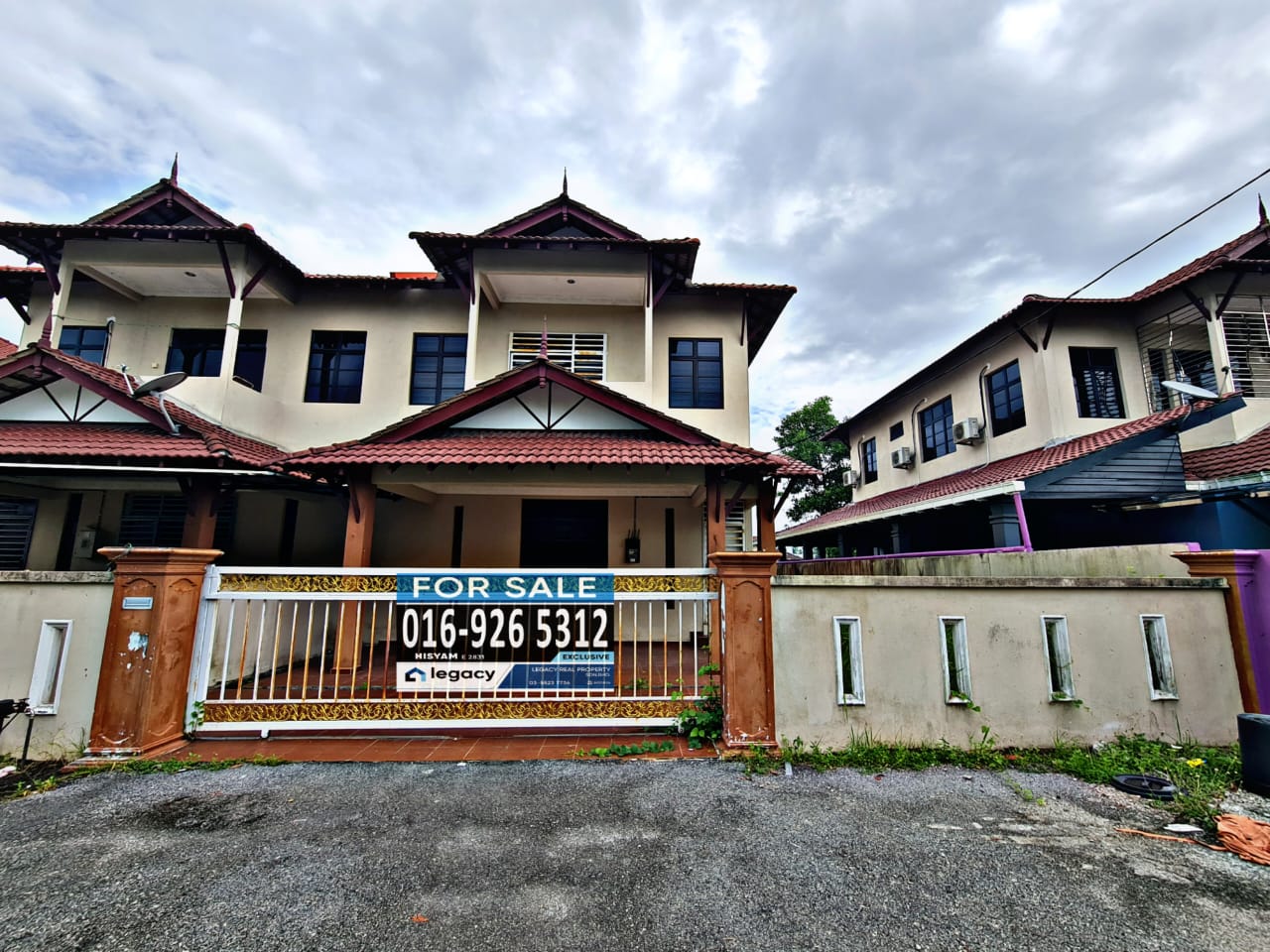 For Sale : Semi Detached / Rumah Berkembar 2 Tingkat Kampung Padang Paloh, Kuala Terengganu