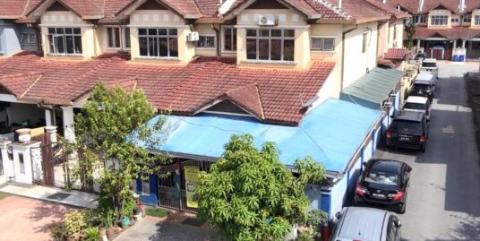 For Sale : “End Lot” Teres 2 Tingkat Seksyen 23 Shah Alam